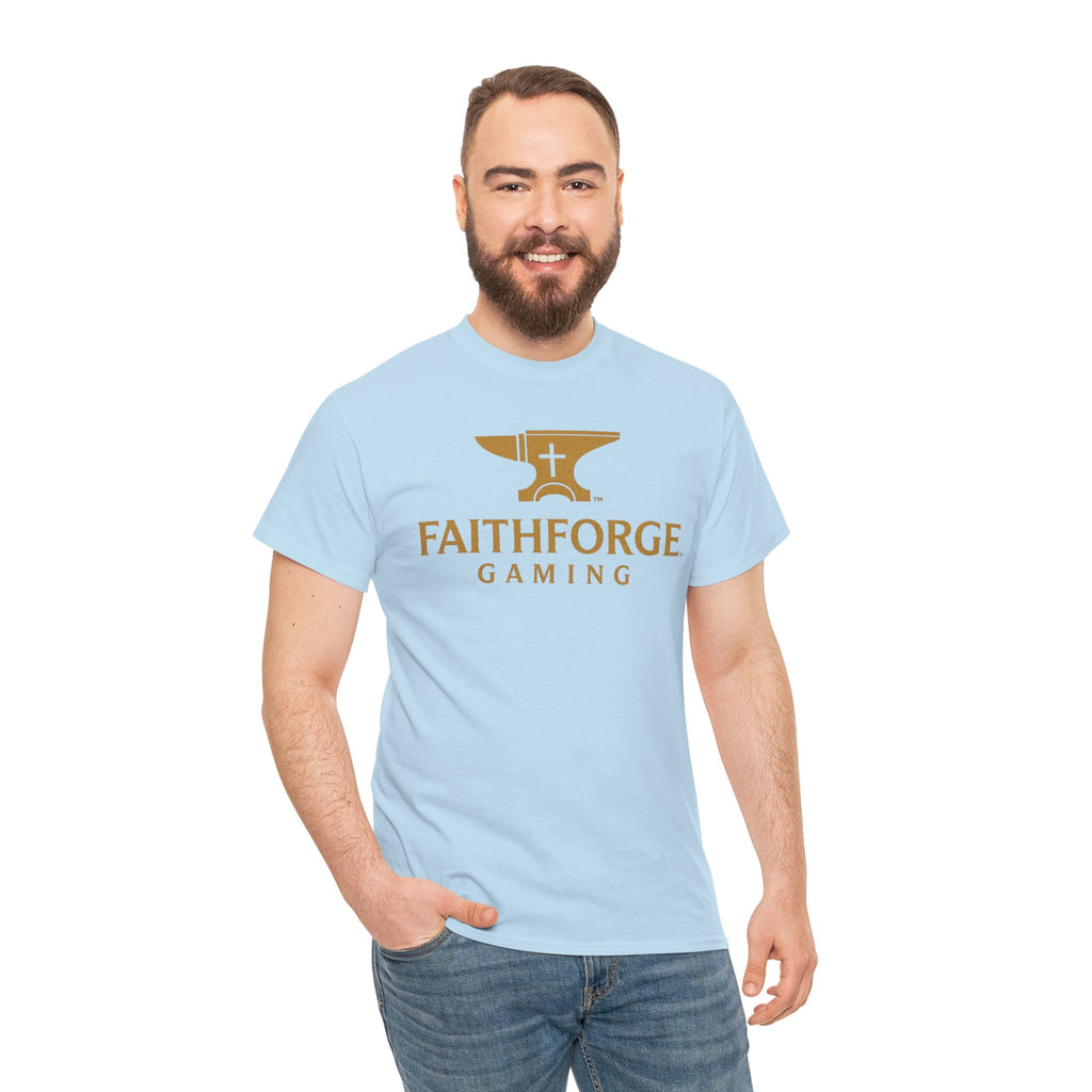 FaithForge Gaming T-Shirt — Christian Gamer Logo Tee