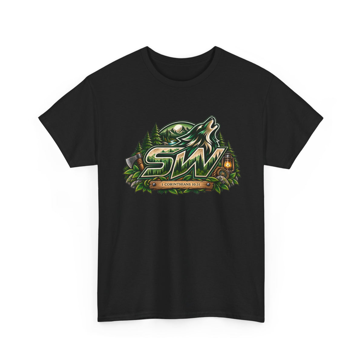 Seawolf_30 Logo Tee - Gamer/Streamer T-Shirt Green GBSG (Gather)
