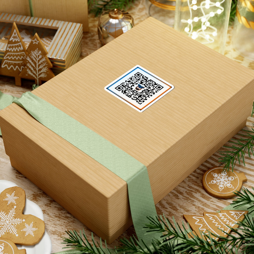 QR Code Decal — NinjaSauceX QR Code with Logo