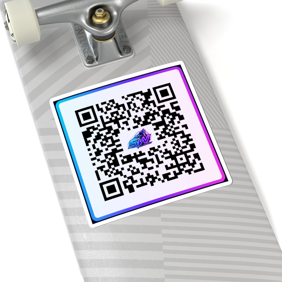 Copy of QR Code Decal Indoor — Seawolf_30 QR Code with Logo