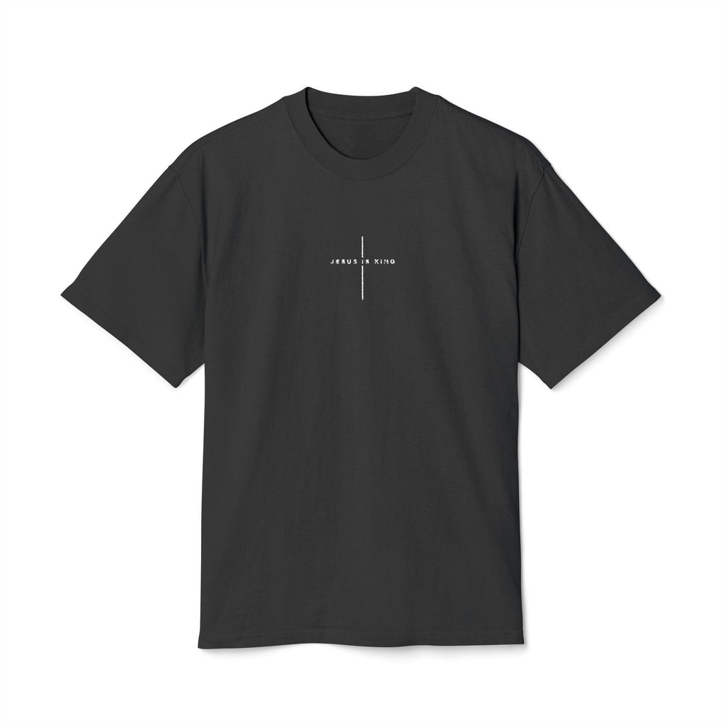 Faded Tee- Jesus is king