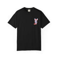 Patriotic Flag Bow T-Shirt — American Stars & Stripes Chest and Back Tee