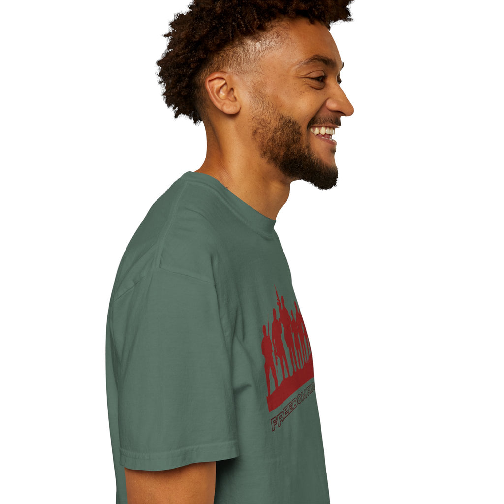T-Shirt — 'American Heroes' Silhouette Design (Veteran & Military Tribute)