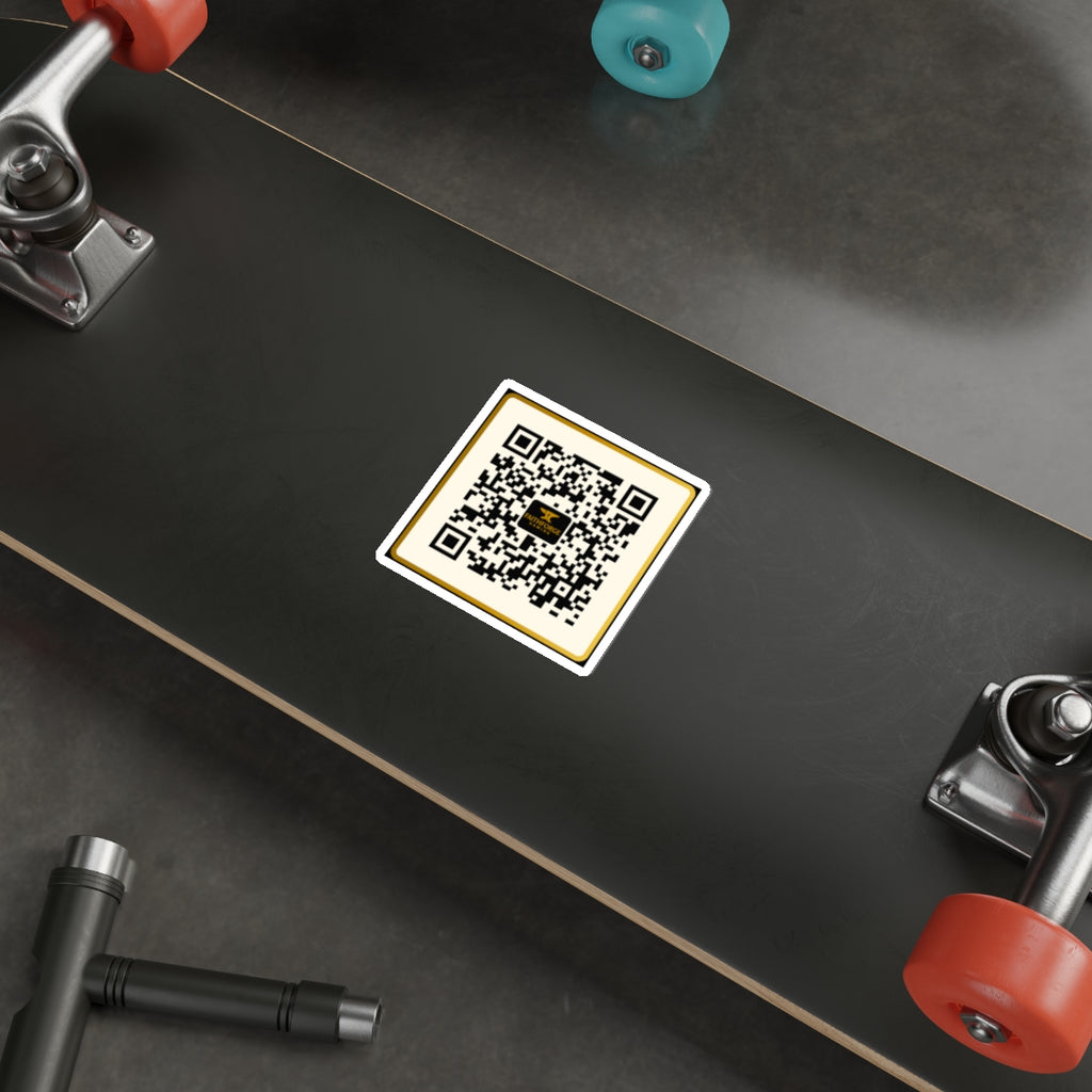 FaithForge Gaming QR Code Die-Cut Sticker Indoor/Outdoor