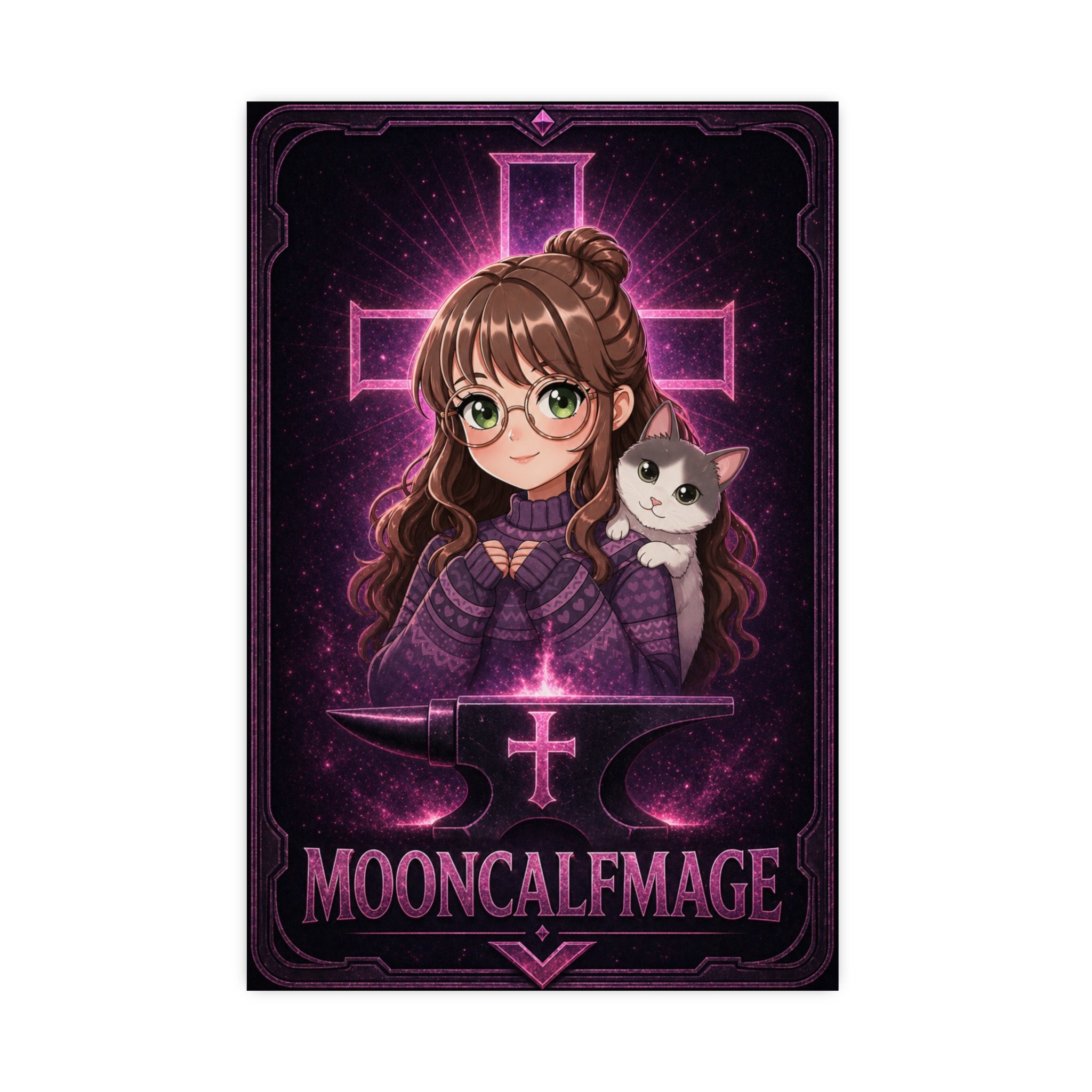 mooncalfmage Poster - FaithForgeGaming
