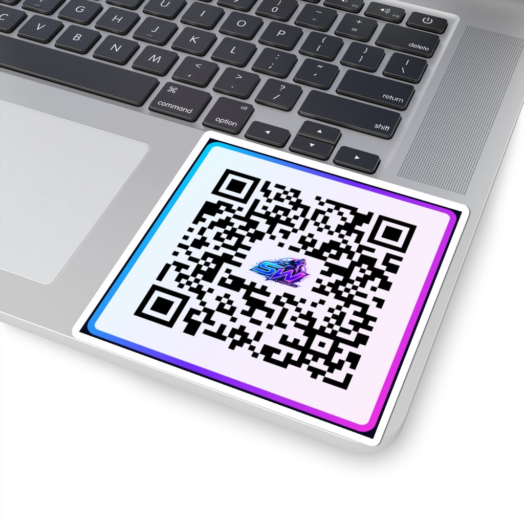 Copy of QR Code Decal Indoor — Seawolf_30 QR Code with Logo