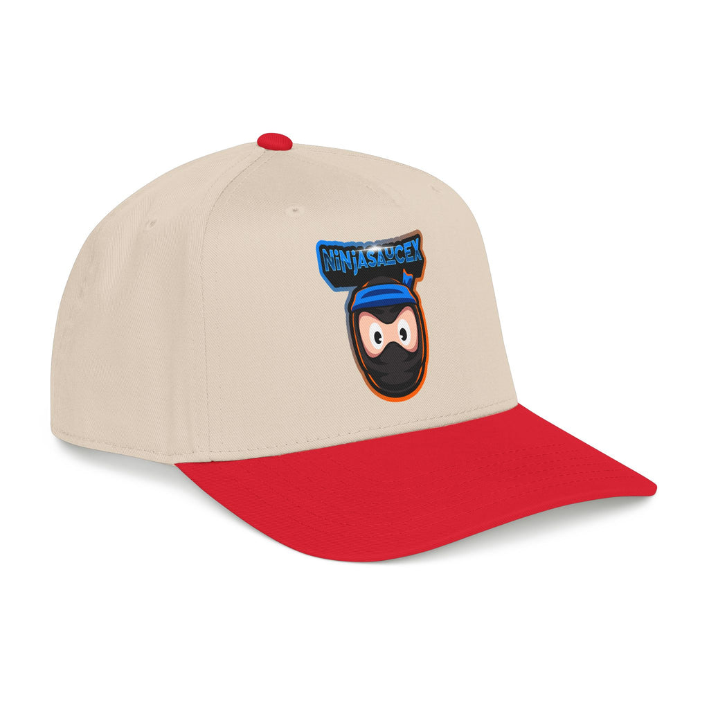 NinjaSauceX Logo Baseball Cap — Retro Gamer Streetwear Hat