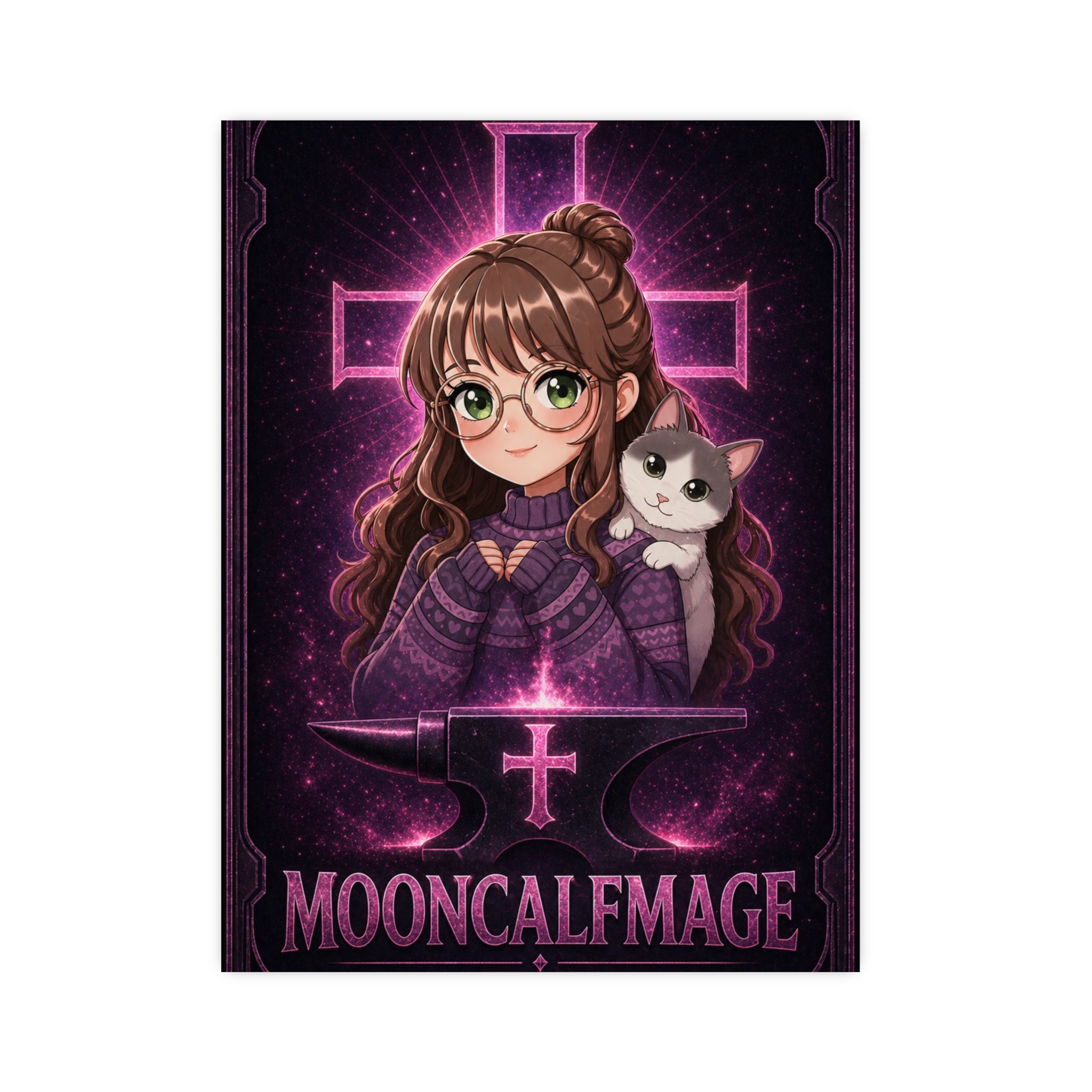 mooncalfmage Poster - FaithForgeGaming