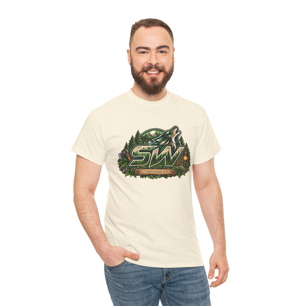 Seawolf_30 Logo Tee - Gamer/Streamer T-Shirt Green GBSG (Gather)