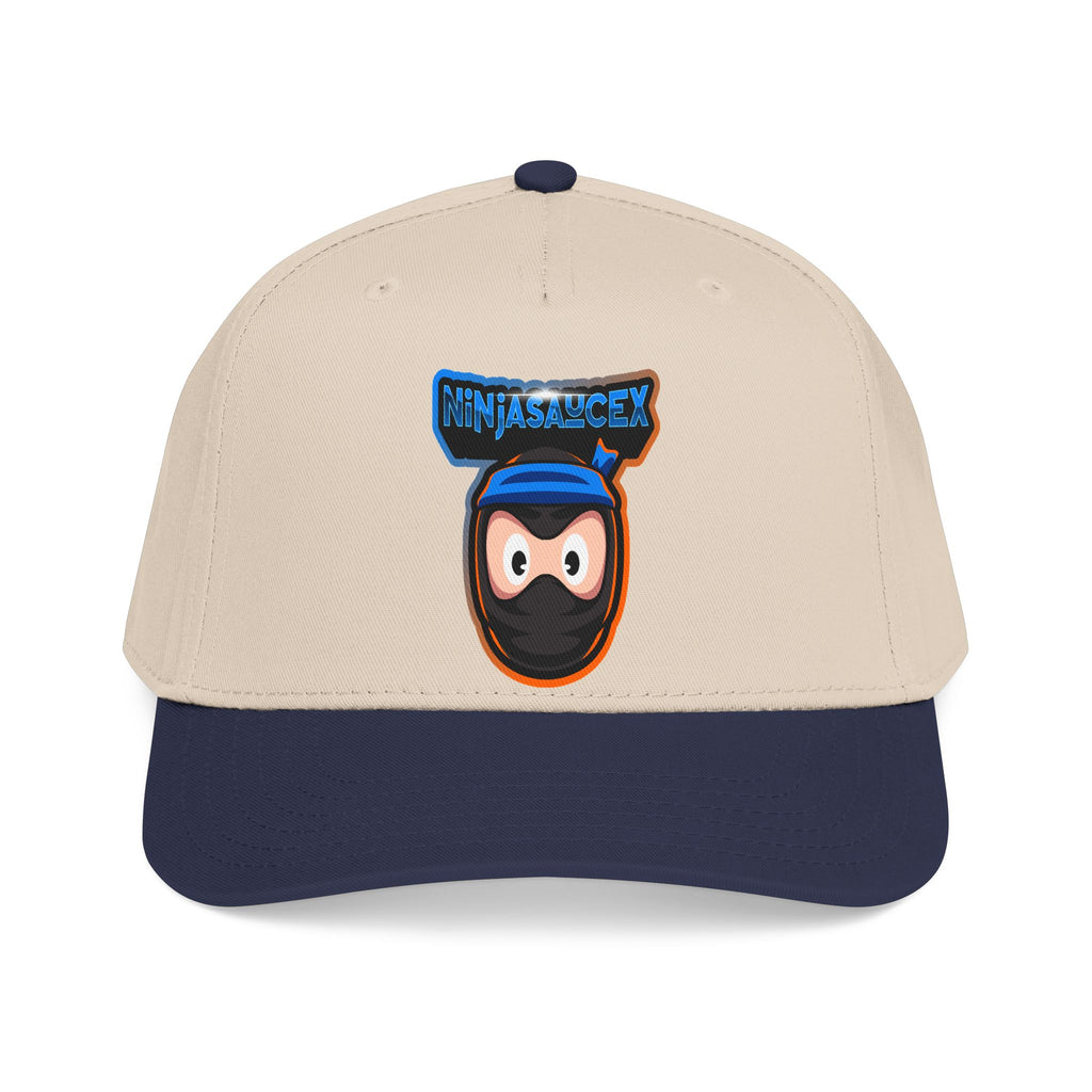 NinjaSauceX Logo Baseball Cap — Retro Gamer Streetwear Hat