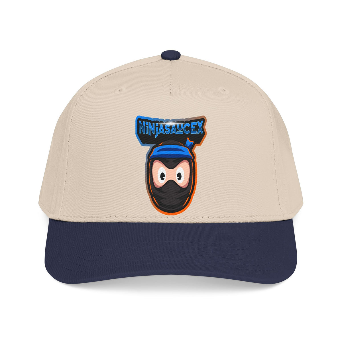 NinjaSauceX Logo Baseball Cap — Retro Gamer Streetwear Hat
