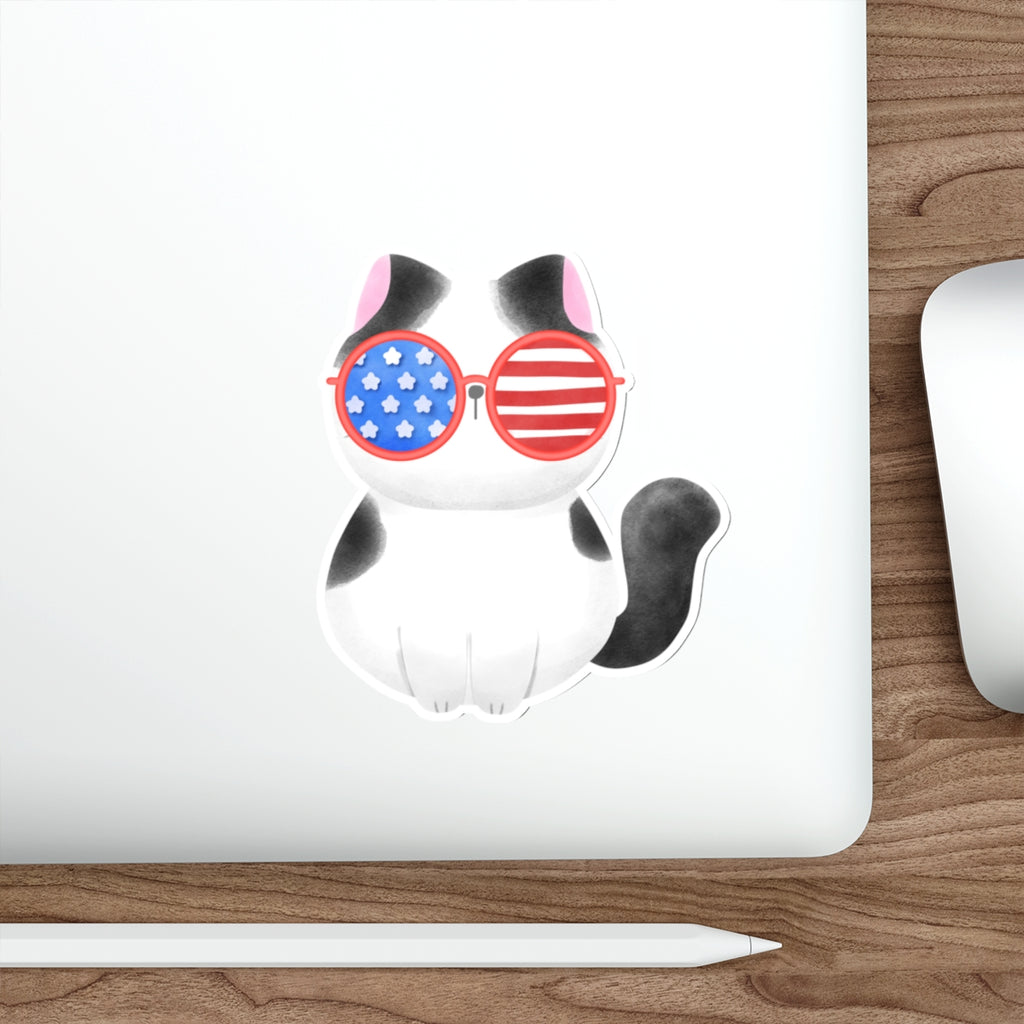 Copy of Patriotic Sticker Pack — Sir Fluffs 4th of July Red White Blue Die-Cut Stickers