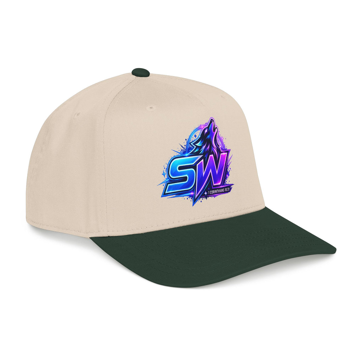 Seawolf_30 Logo Baseball Cap — Retro Gamer Streetwear Hat