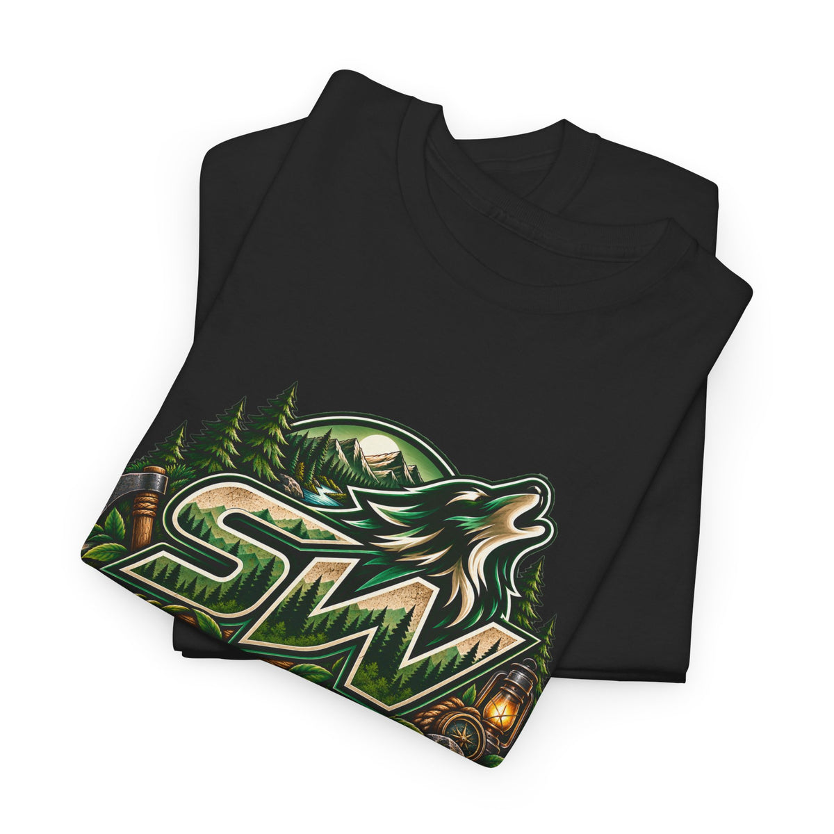 Seawolf_30 Logo Tee - Gamer/Streamer T-Shirt Green GBSG (Gather)