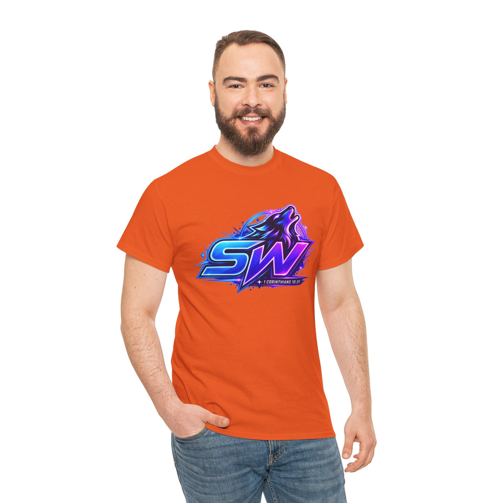 Seawolf_30 Logo Tee - Gamer/Streamer T-Shirt Blue GBSG (Gather)