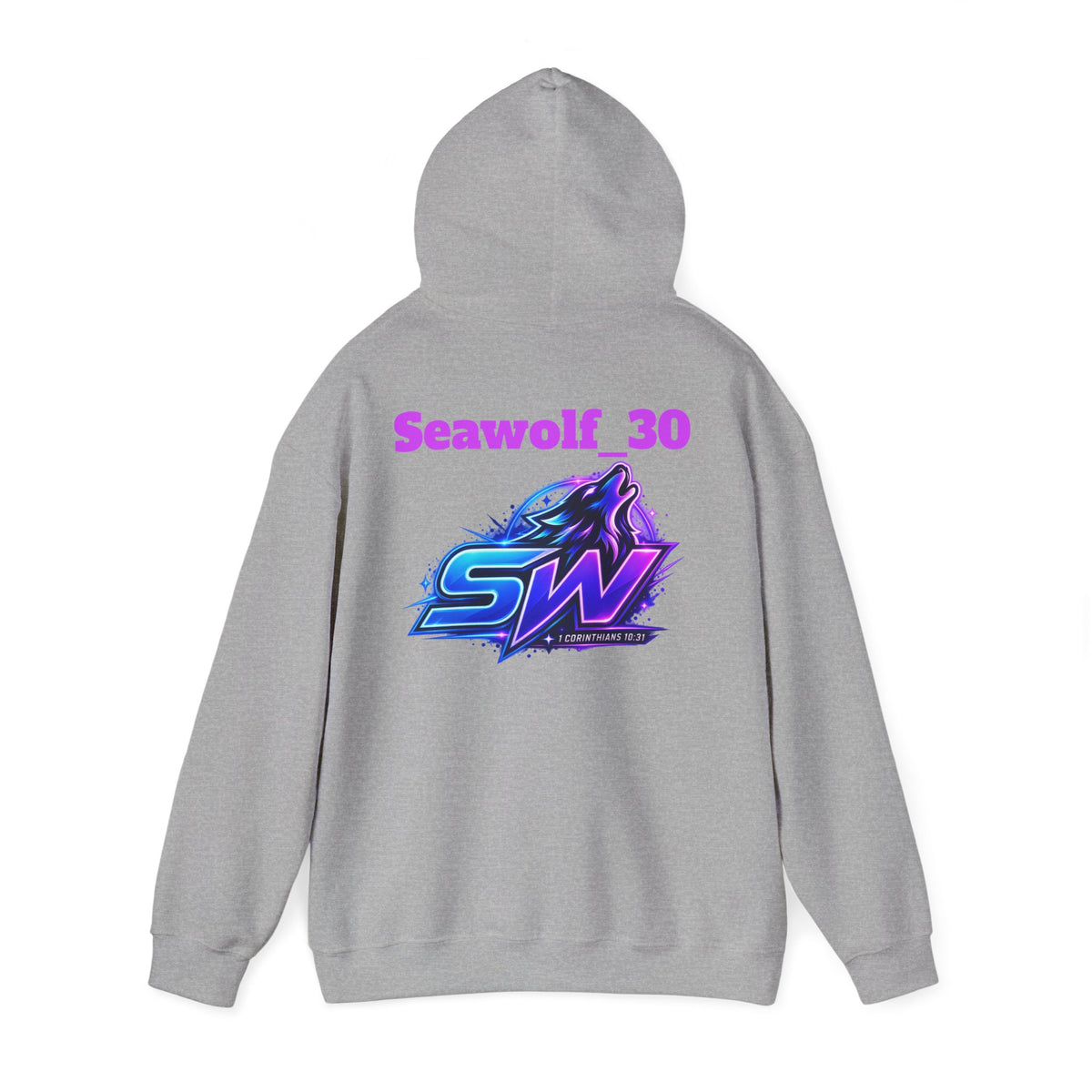 Seawolf_30 Hoodie — Streamer Logo Pullover