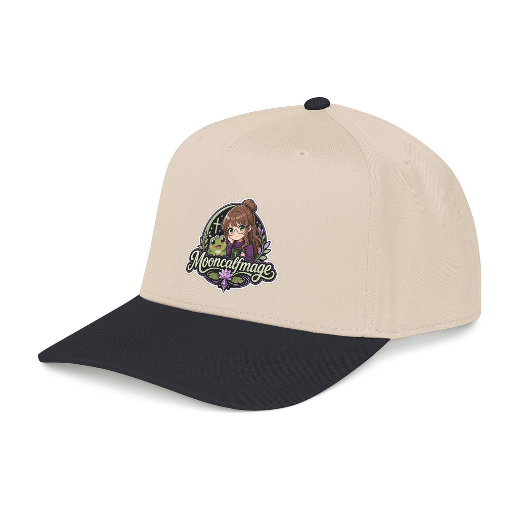 MOONCALFMAGE Logo Baseball Cap — Retro Gamer Streetwear Hat