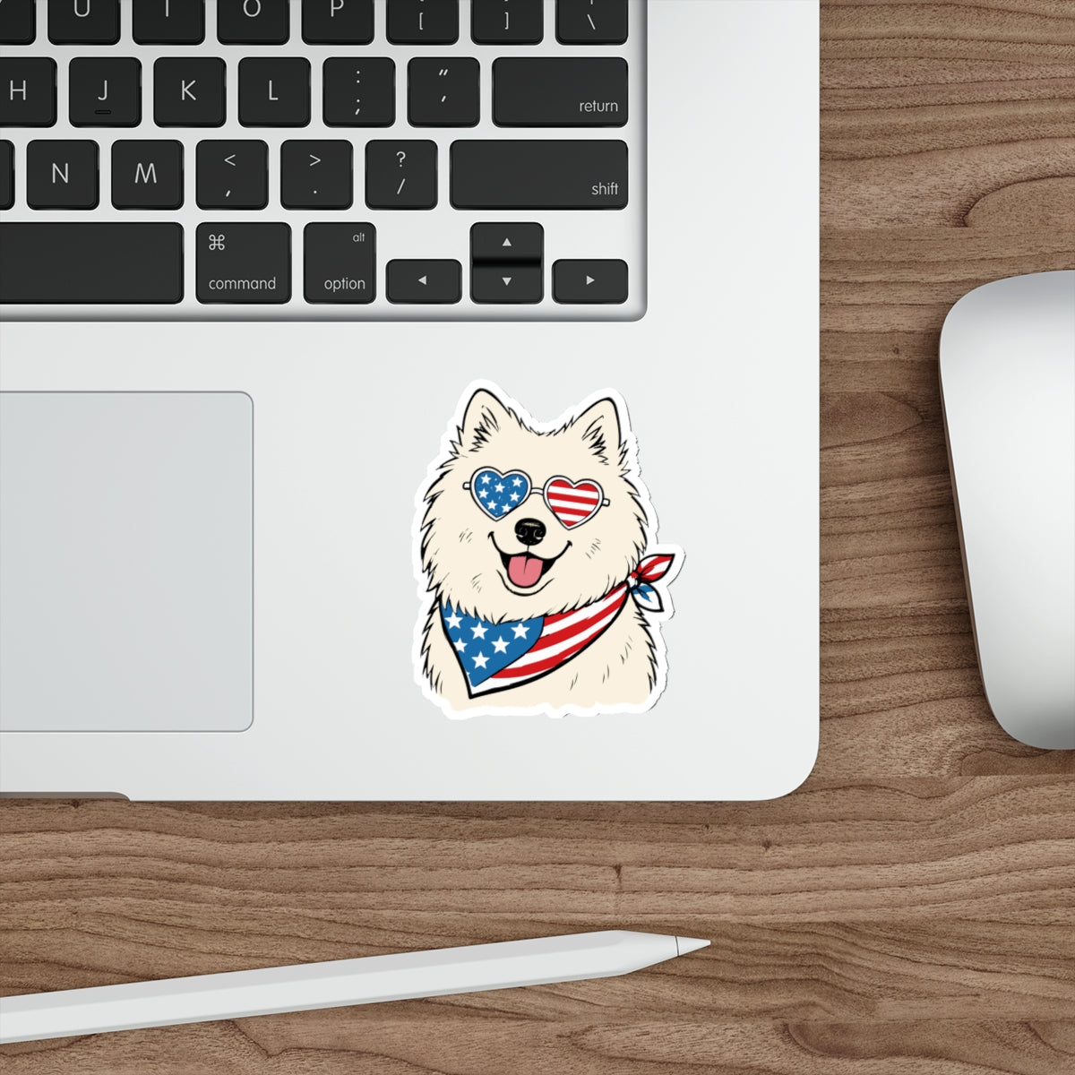 Patriotic Sticker Pack — PomPom power 4th of July Red White Blue Die-Cut Stickers