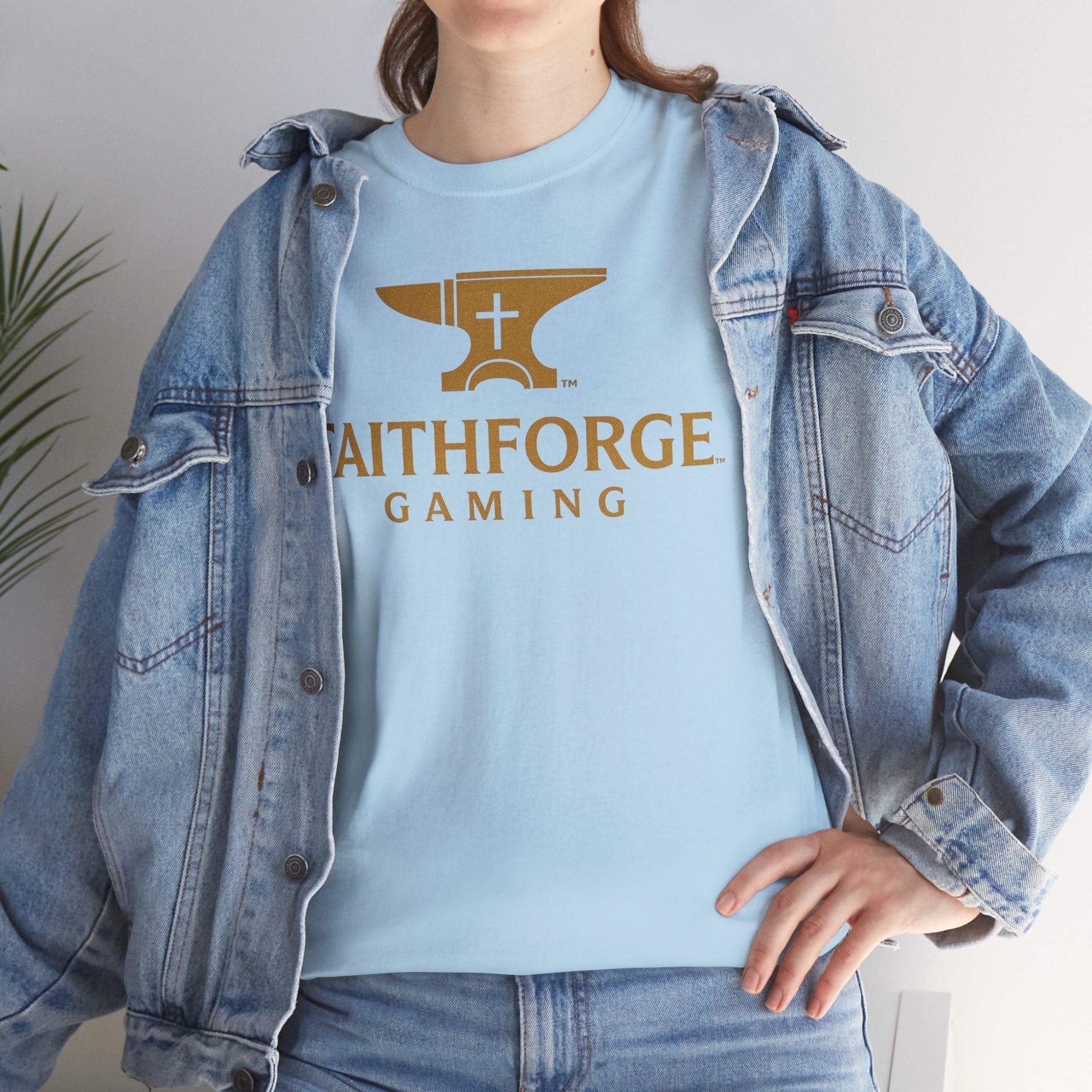 FaithForge Gaming T-Shirt — Christian Gamer Logo Tee
