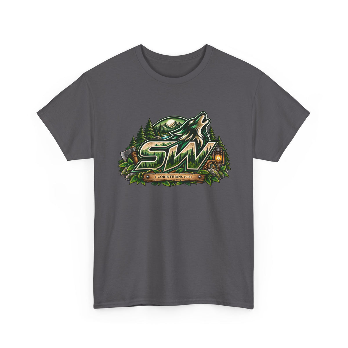 Seawolf_30 Logo Tee - Gamer/Streamer T-Shirt Green GBSG (Gather)