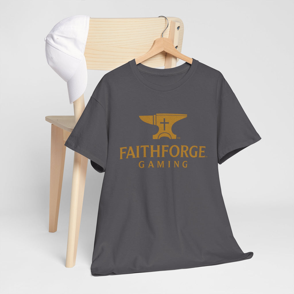 FaithForge Gaming T-Shirt — Christian Gamer Logo Tee