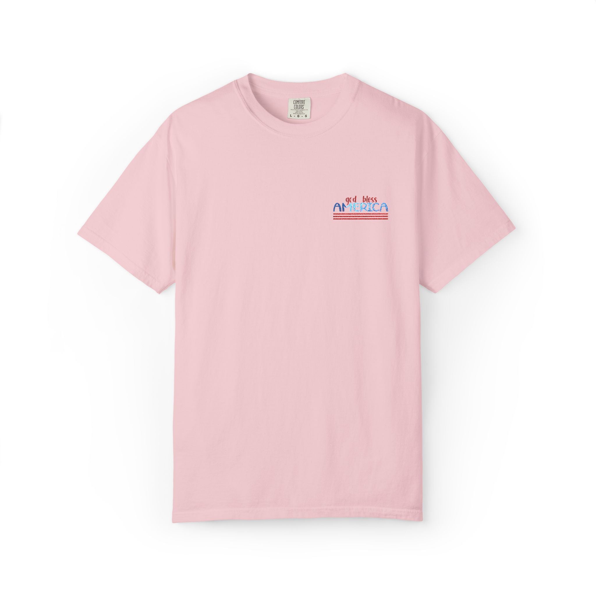 Patriotic Wave T-Shirt — American Flag Surf Graphic
