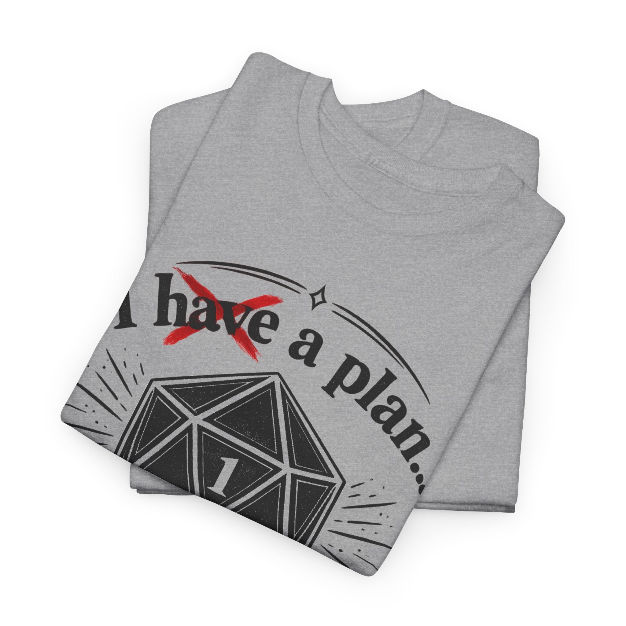 I XhaveX a plan... God’s Got This T-Shirt Dark — D20 Dice Faith Gamer Tee