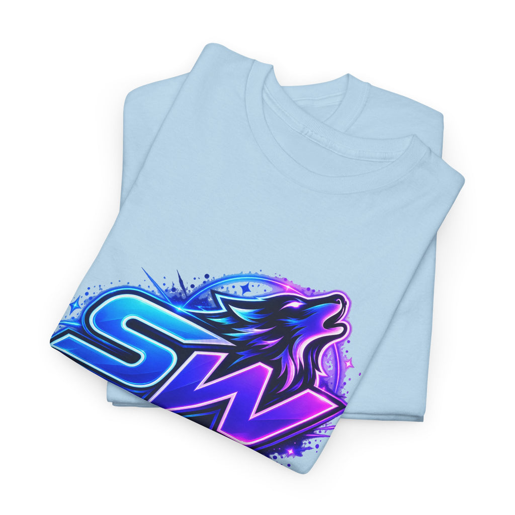Seawolf_30 Logo Tee - Gamer/Streamer T-Shirt Blue GBSG (Gather)