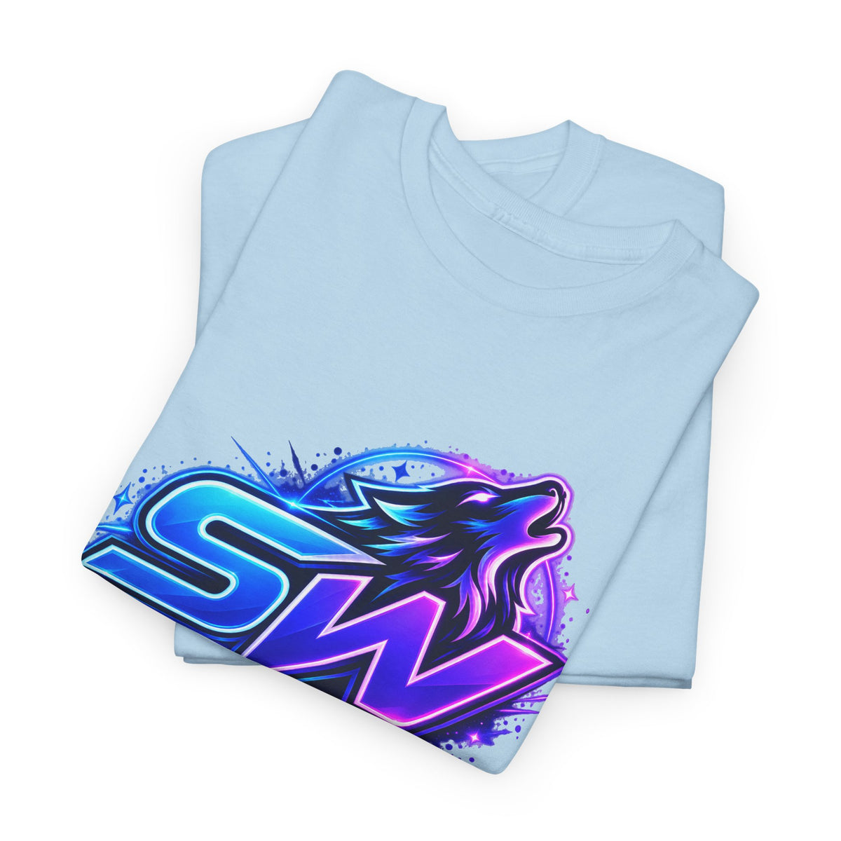 Seawolf_30 Logo Tee - Gamer/Streamer T-Shirt Blue GBSG (Gather)