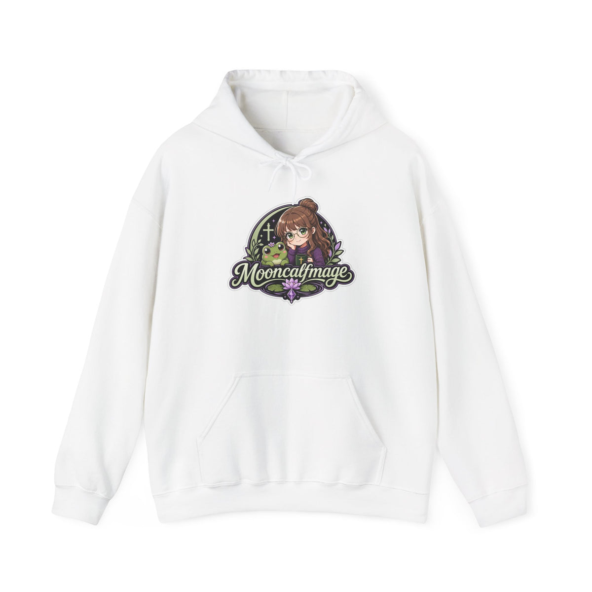 MOONCALFMAGE Hoodie — Streamer Logo Pullover
