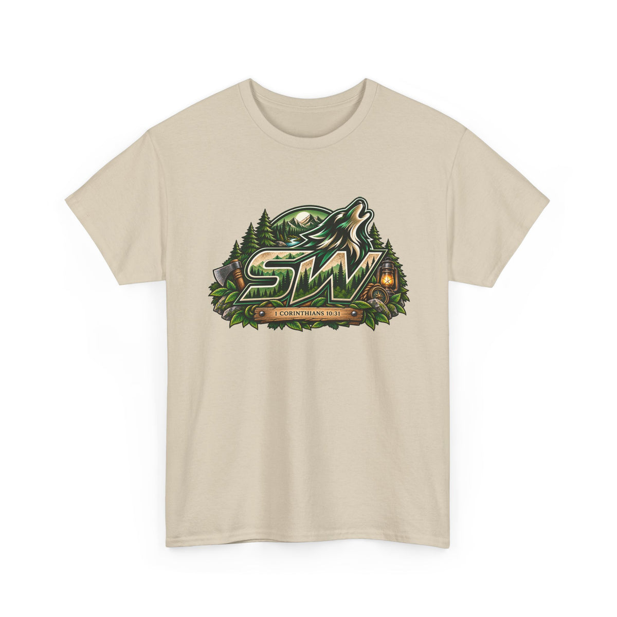 Seawolf_30 Logo Tee - Gamer/Streamer T-Shirt Green GBSG (Gather)