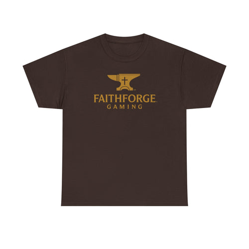 (Canada) FaithForge Gaming T-Shirt — Anvil & Cross Logo Tee for Christian Gamers