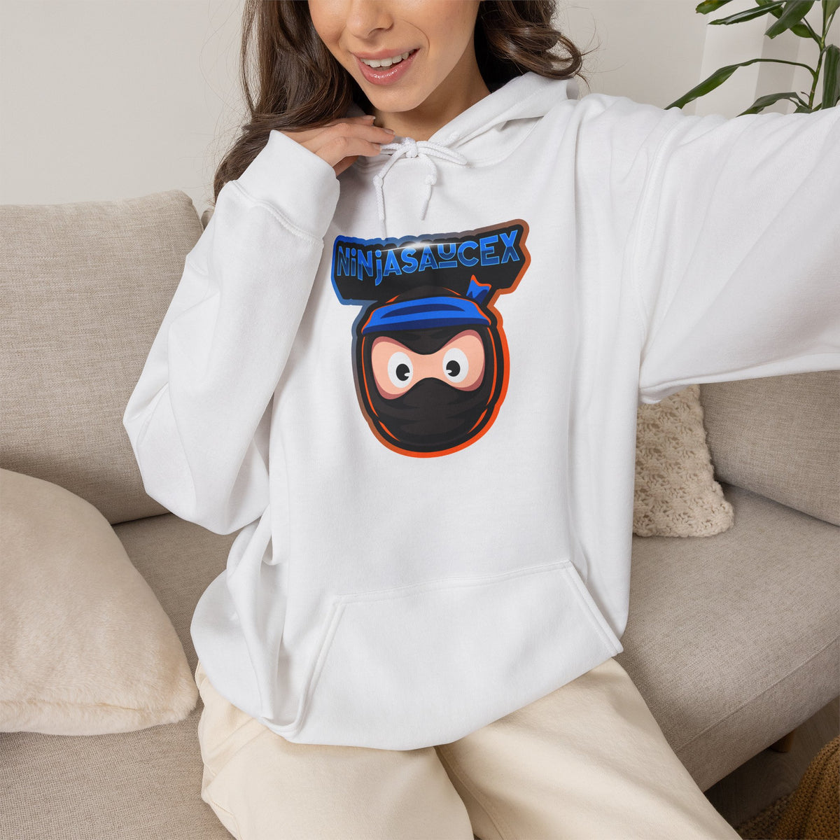 NinjaFaceX Hoodie — Streamer Logo Pullover