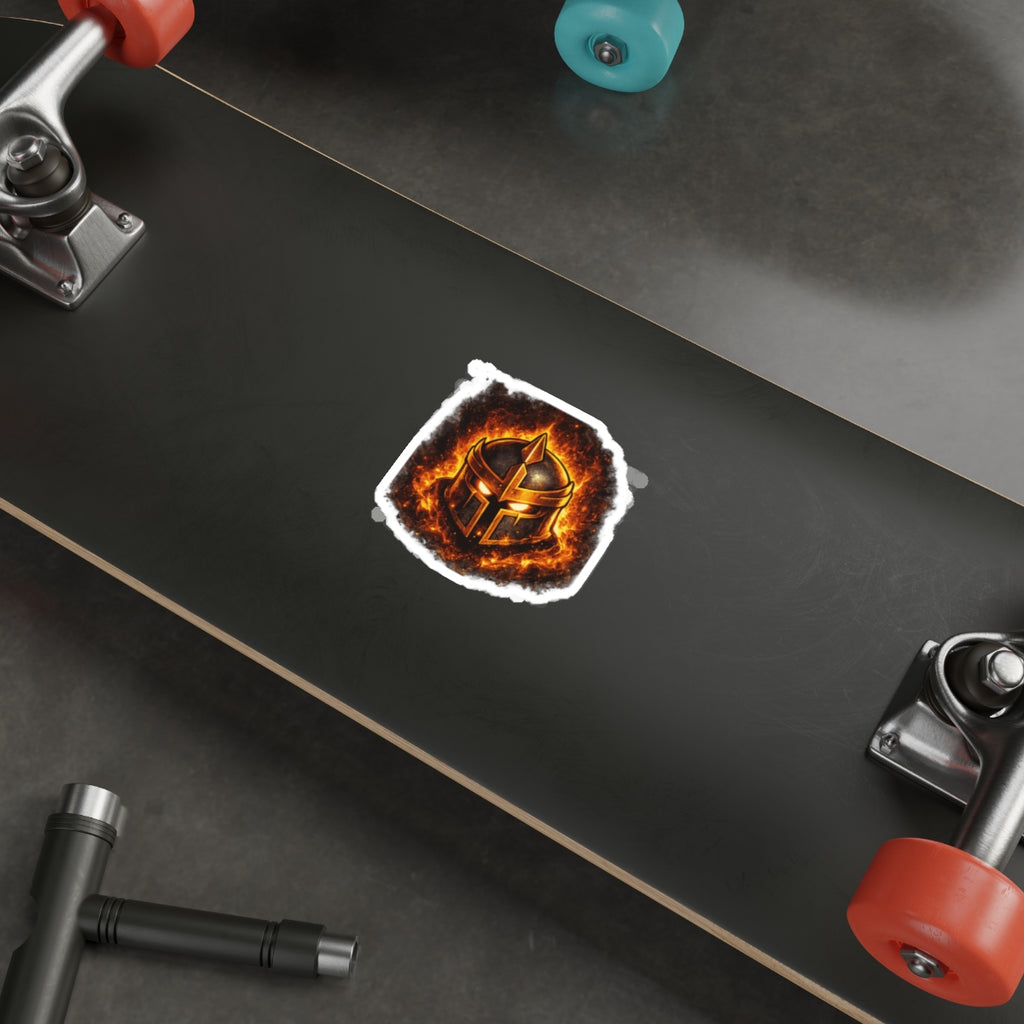 FaithForge Knight Passion Die-Cut Sticker — Water-resistant vinyl