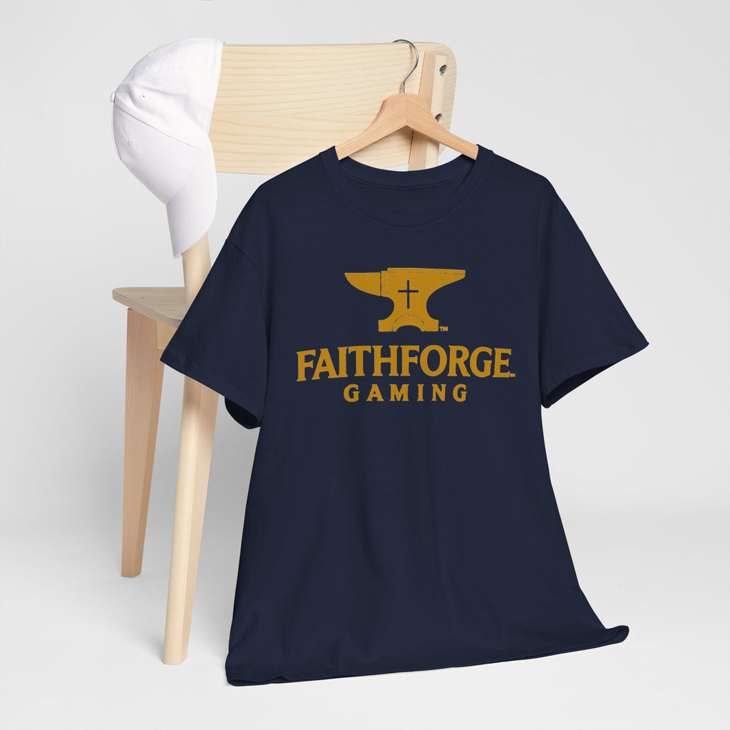 FaithForge Gaming T-Shirt — Christian Gamer Logo Tee