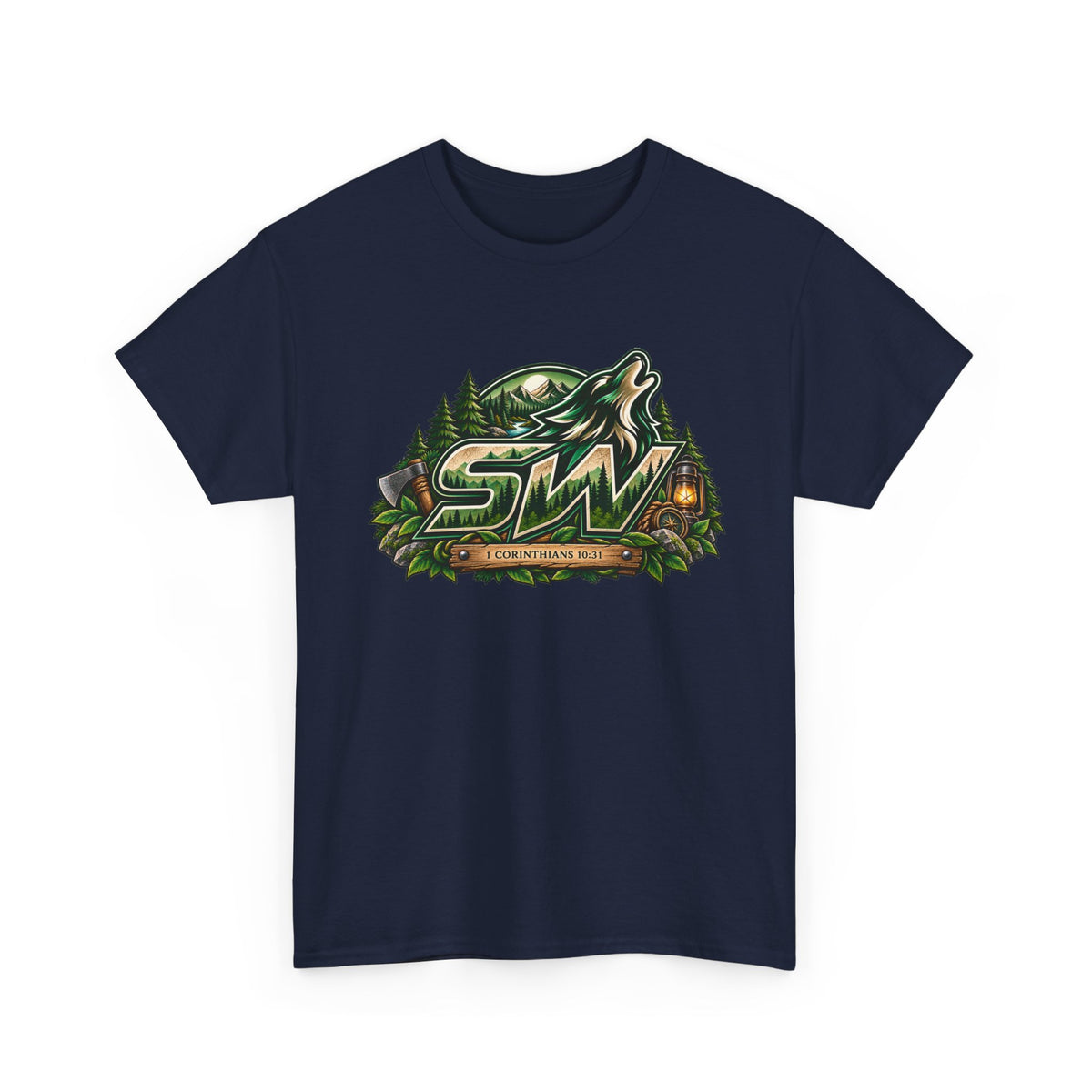 Seawolf_30 Logo Tee - Gamer/Streamer T-Shirt Green GBSG (Gather)