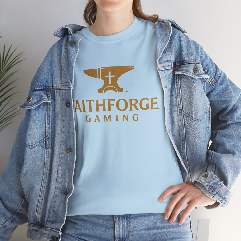 FaithForge Gaming T-Shirt — Christian Gamer Logo Tee