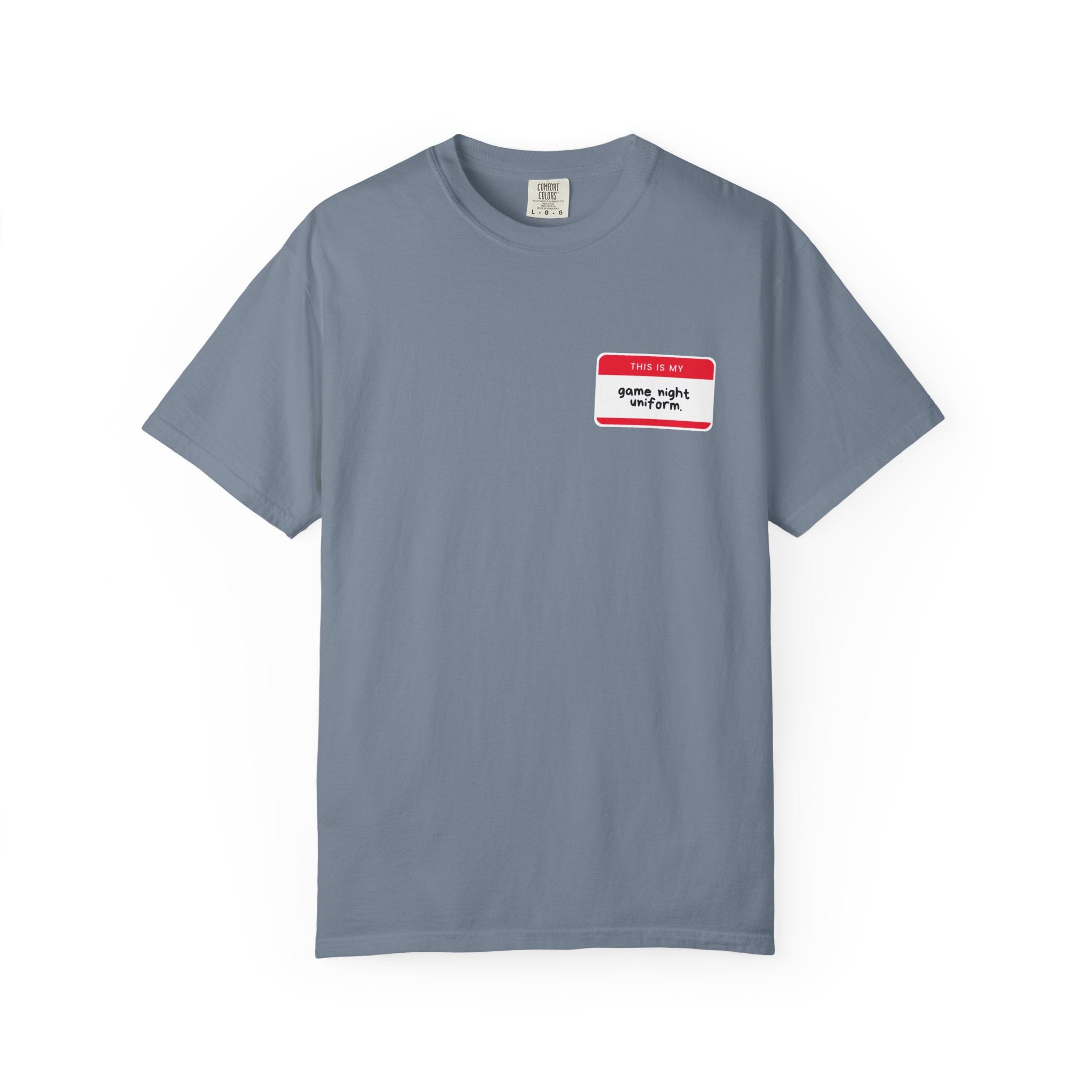 Minimalist 'game night' Pocket T-Shirt — Casual Gamer Tee