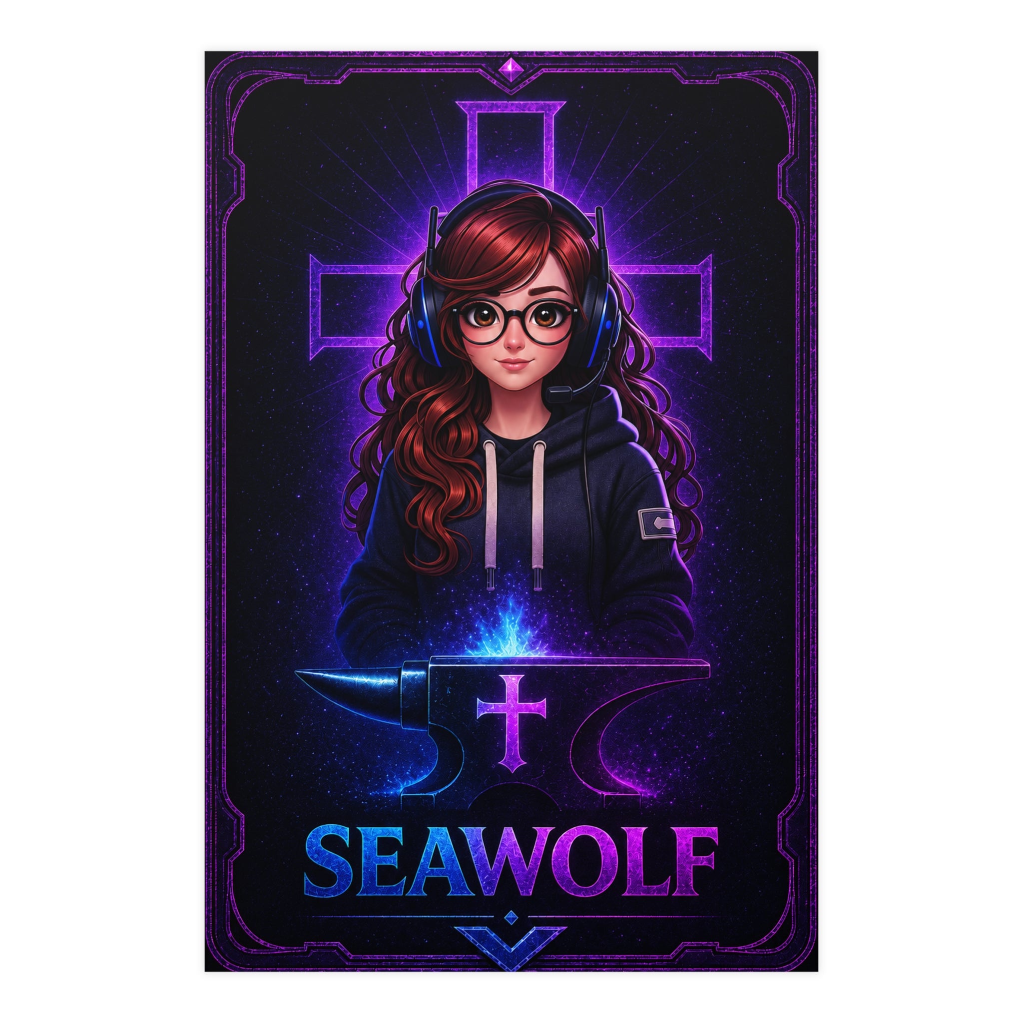 Seawolf_30 Poster - FaithForgeGaming