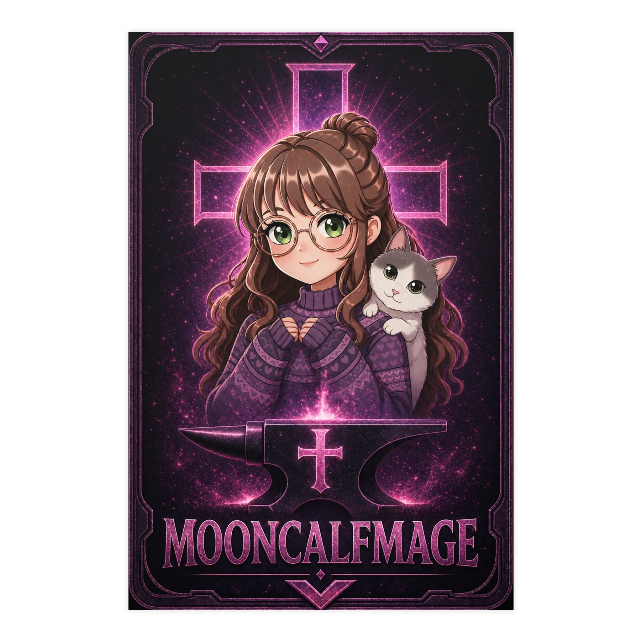 mooncalfmage Poster - FaithForgeGaming