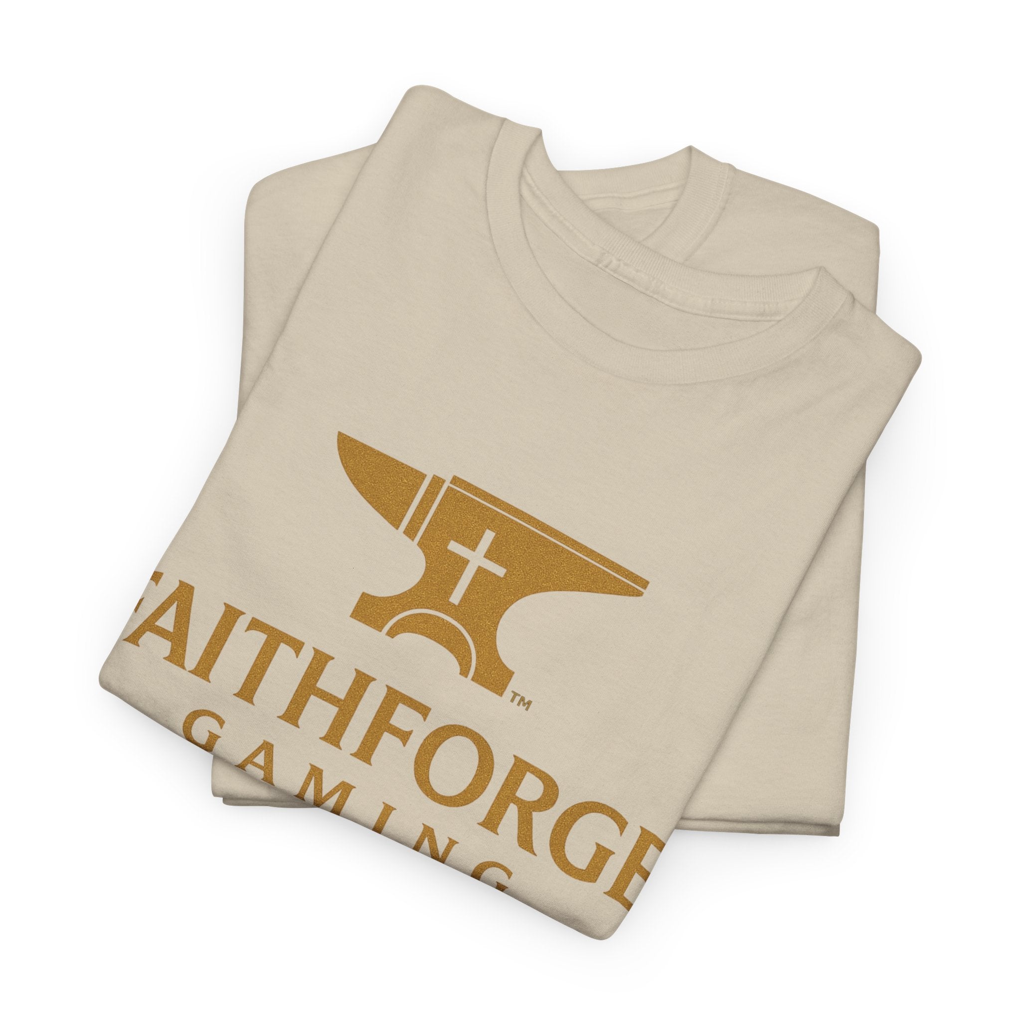 FaithForge Gaming T-Shirt — Christian Gamer Logo Tee