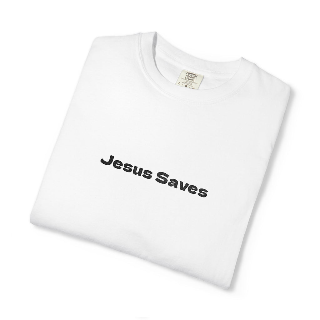 (Embroidered) Jesus Saves T-Shirt