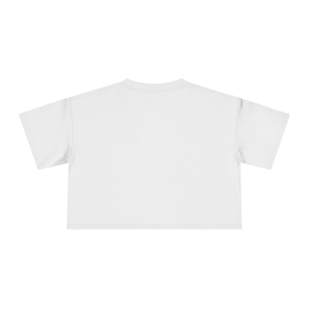 Patriotic Dancing Ducks Women's Crop Tee — 4th of July Cute Flag Design