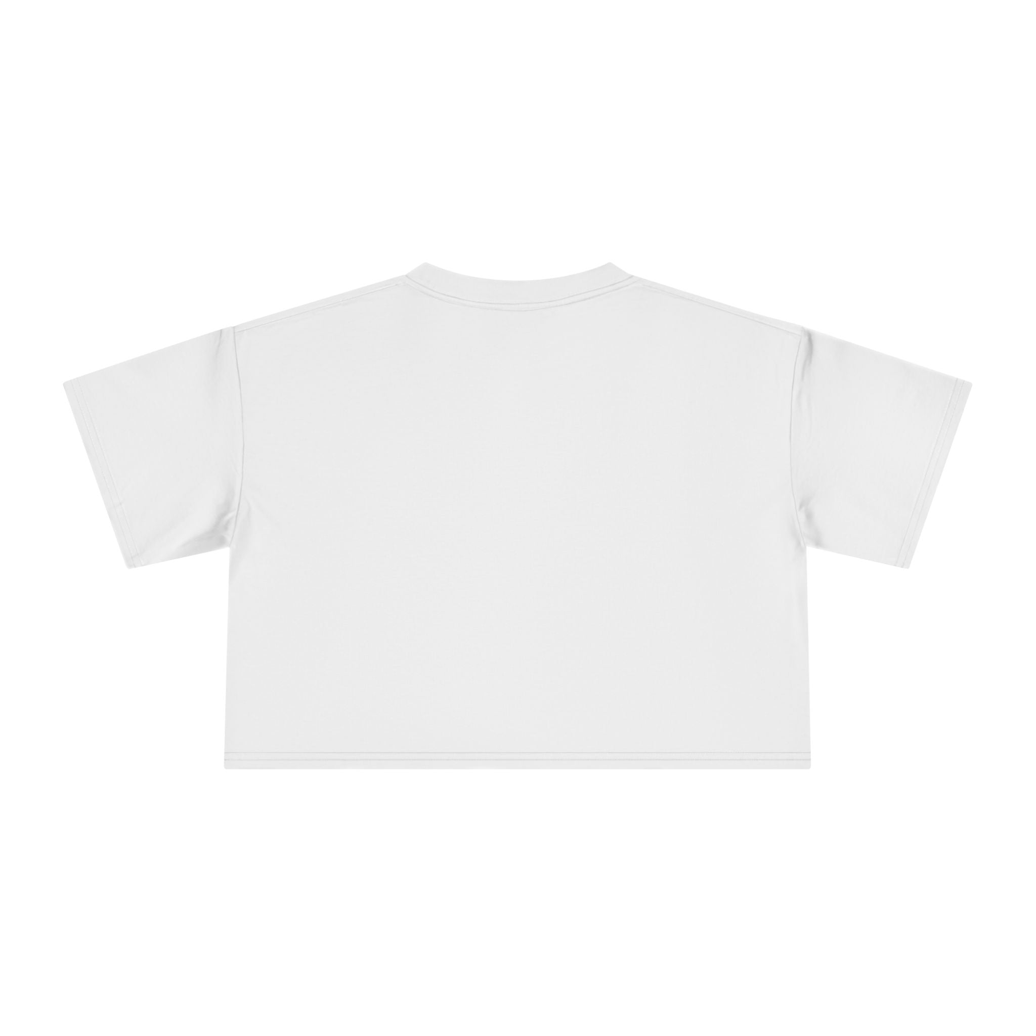 Patriotic Dancing Ducks Women's Crop Tee — 4th of July Cute Flag Design
