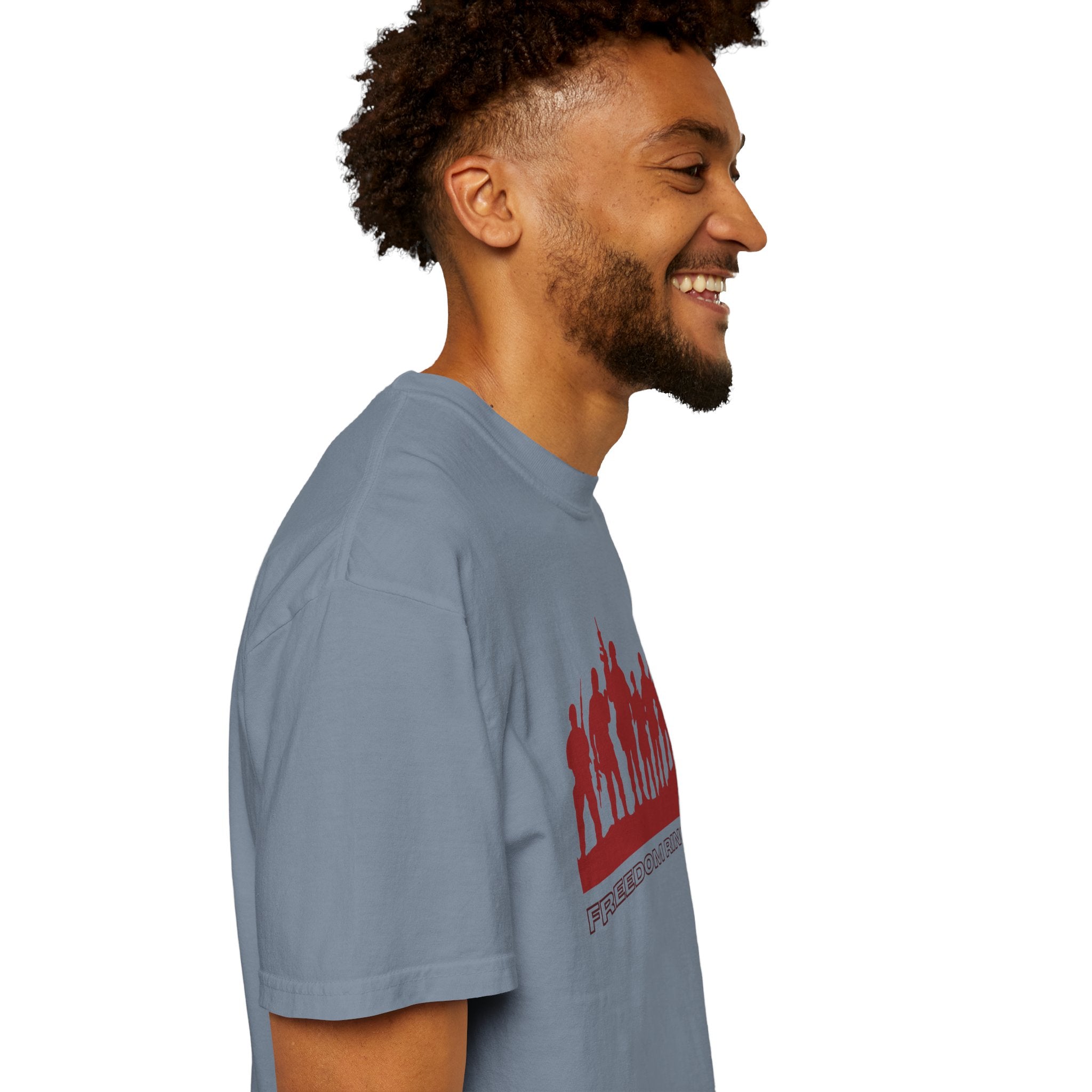 T-Shirt — 'American Heroes' Silhouette Design (Veteran & Military Tribute)