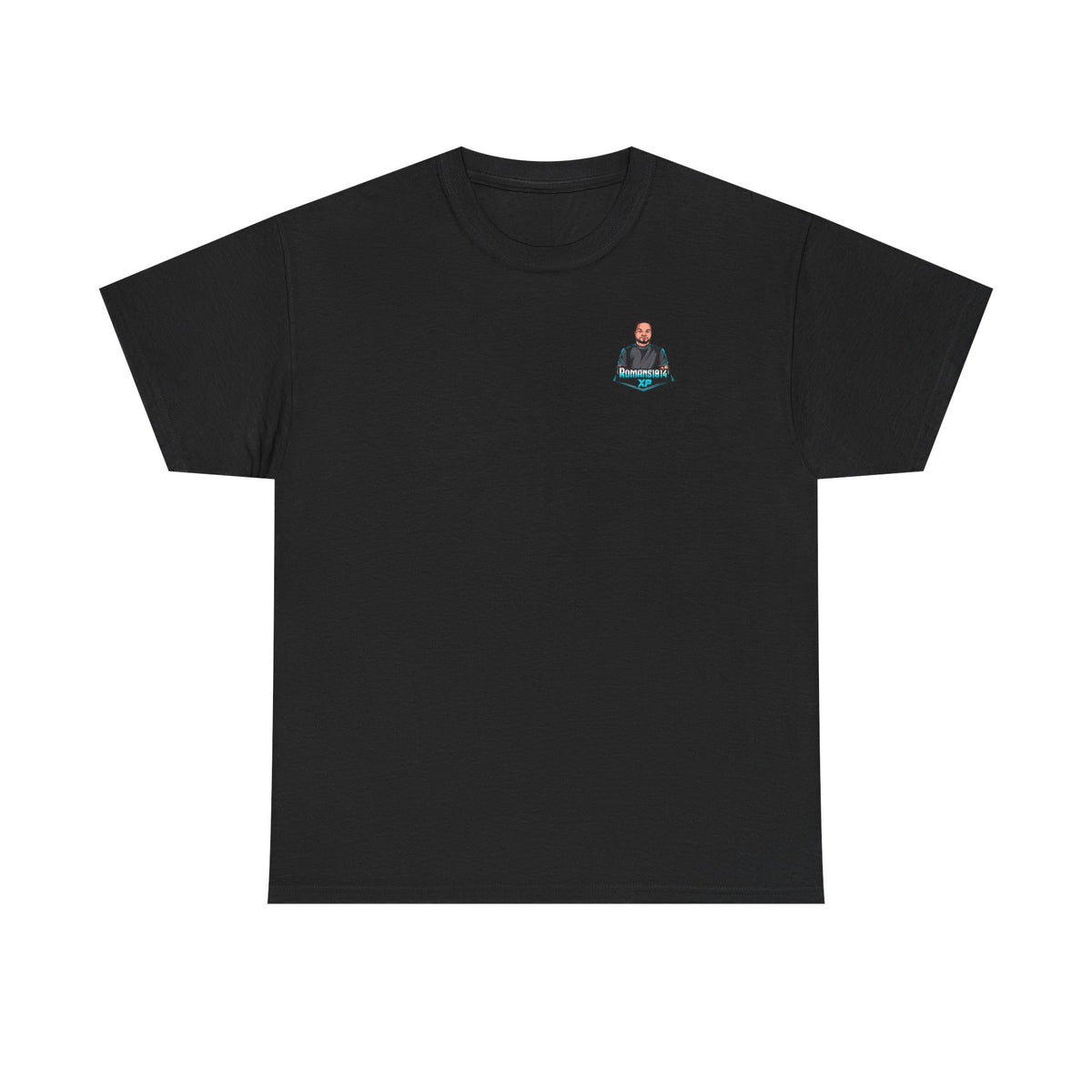FaithForgeGaming Tee — FaithForge Stream Team Black Graphic T‑Shirt -Romans1014XP