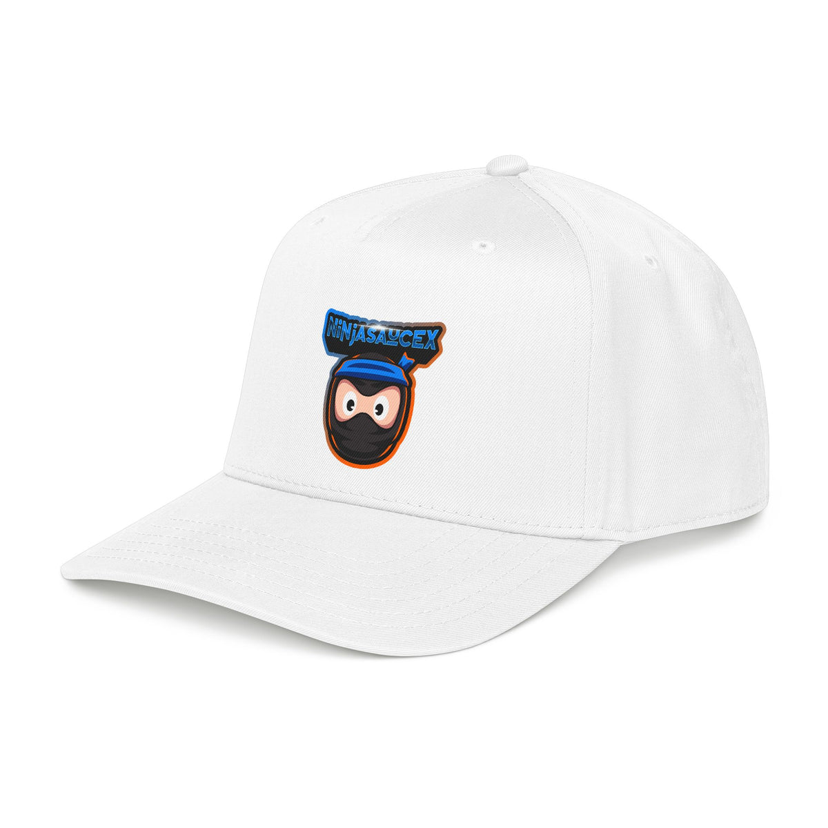NinjaSauceX Logo Baseball Cap — Retro Gamer Streetwear Hat