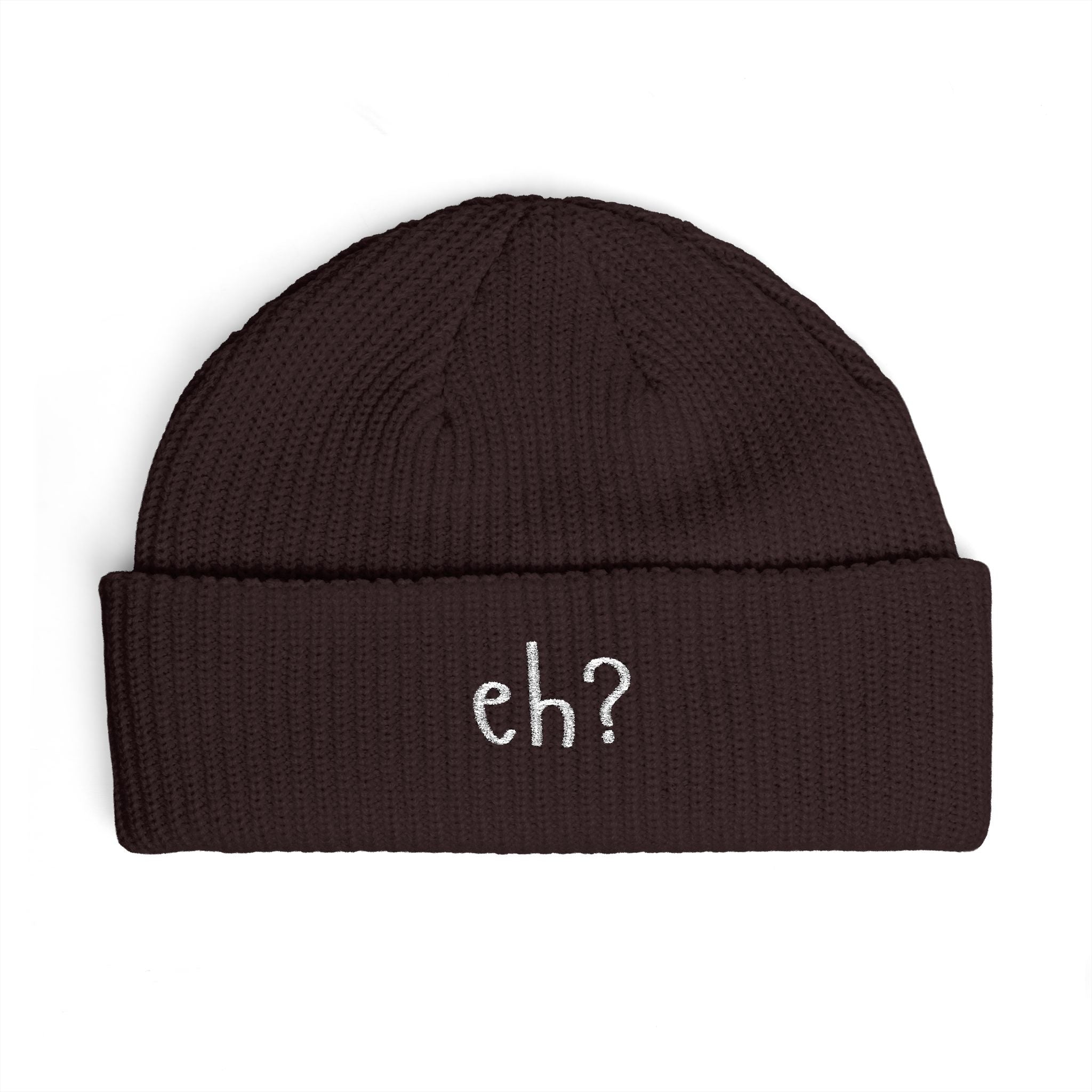 Embroidered eh? Knit Toque