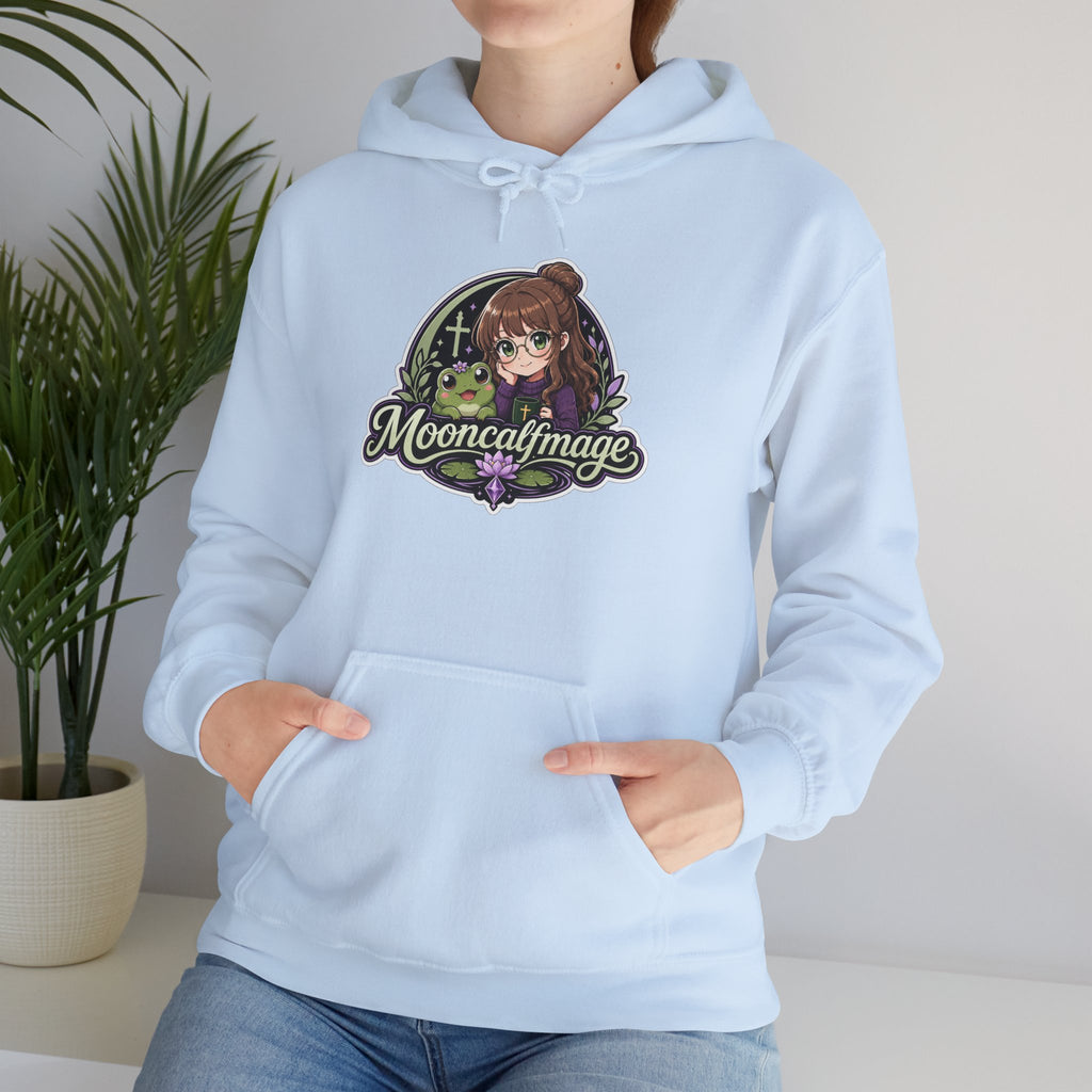 MOONCALFMAGE Hoodie — Streamer Logo Pullover