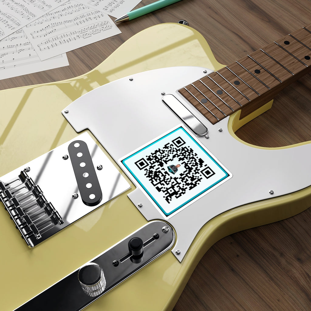 Romans1014XP Streamer QR Code Die-Cut Sticker Indoor/Outdoor